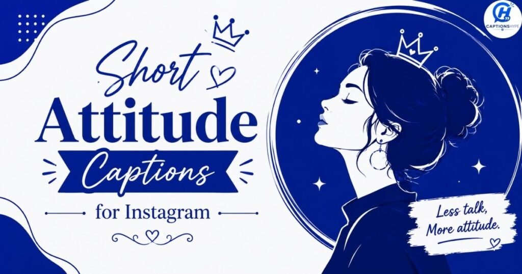 Short Attitude Captions for Instagram