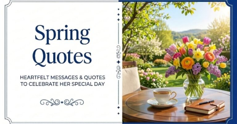 Spring Quotes