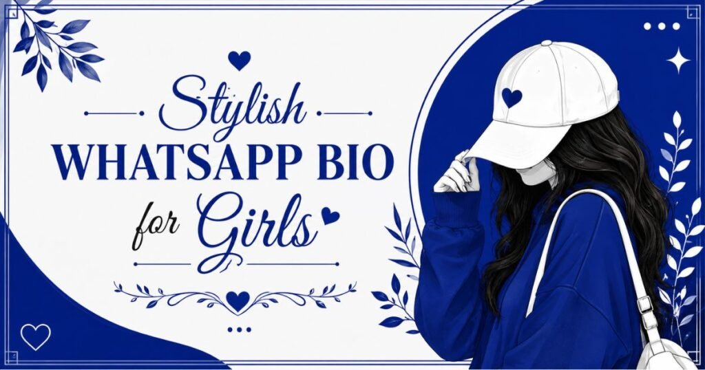 Stylish WhatsApp Bio for Girls