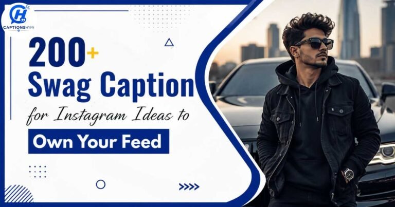 Swag Captions for Instagram