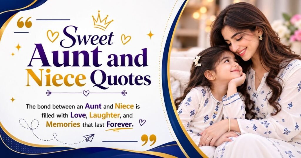 Sweet Aunt and Niece Quotes