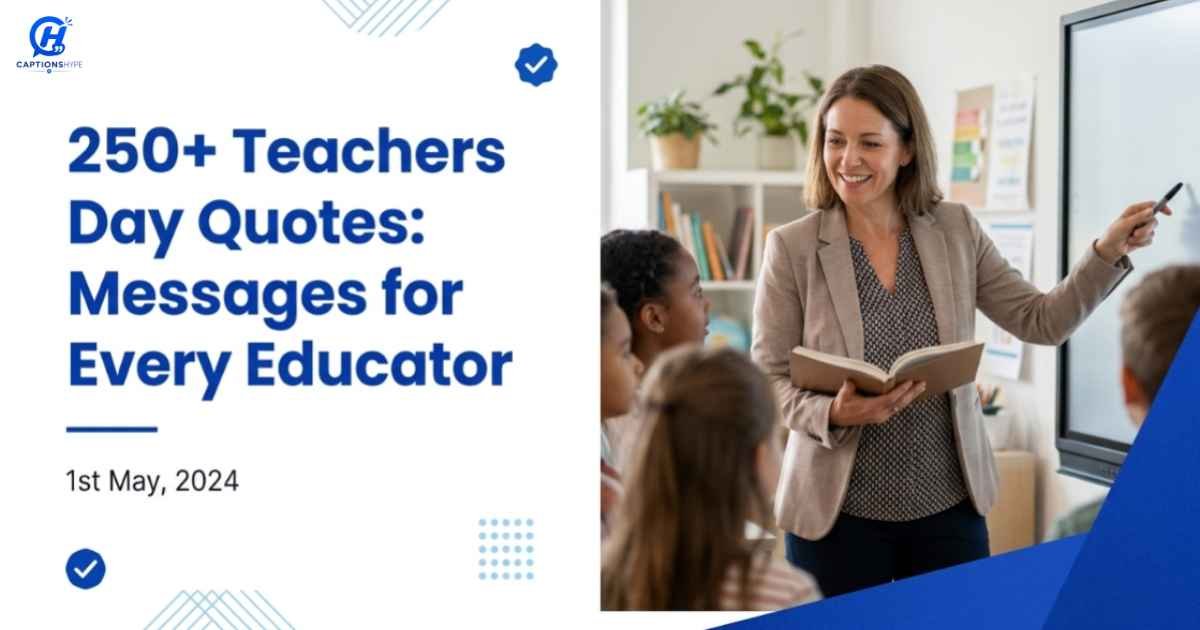 Teachers Day Quotes