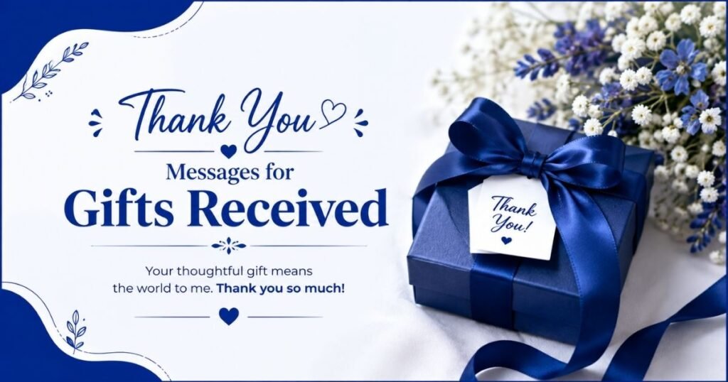 Thank You Messages for Gifts Received