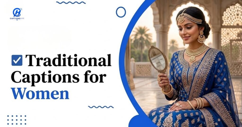Traditional Captions for Women