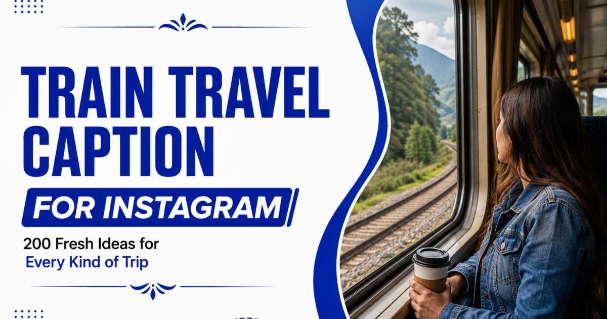 Train Travel Captions for Instagram