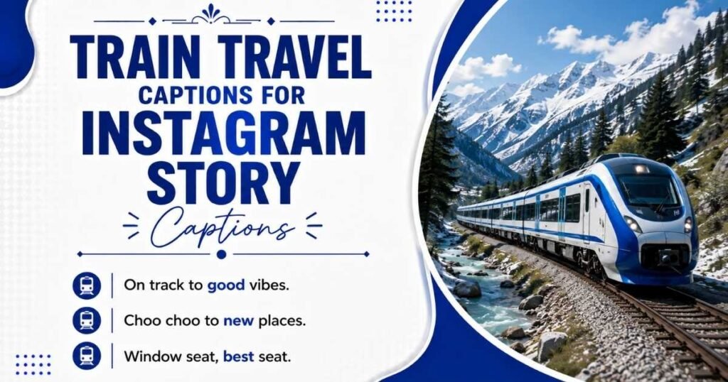 Train Travel Captions for Instagram Story