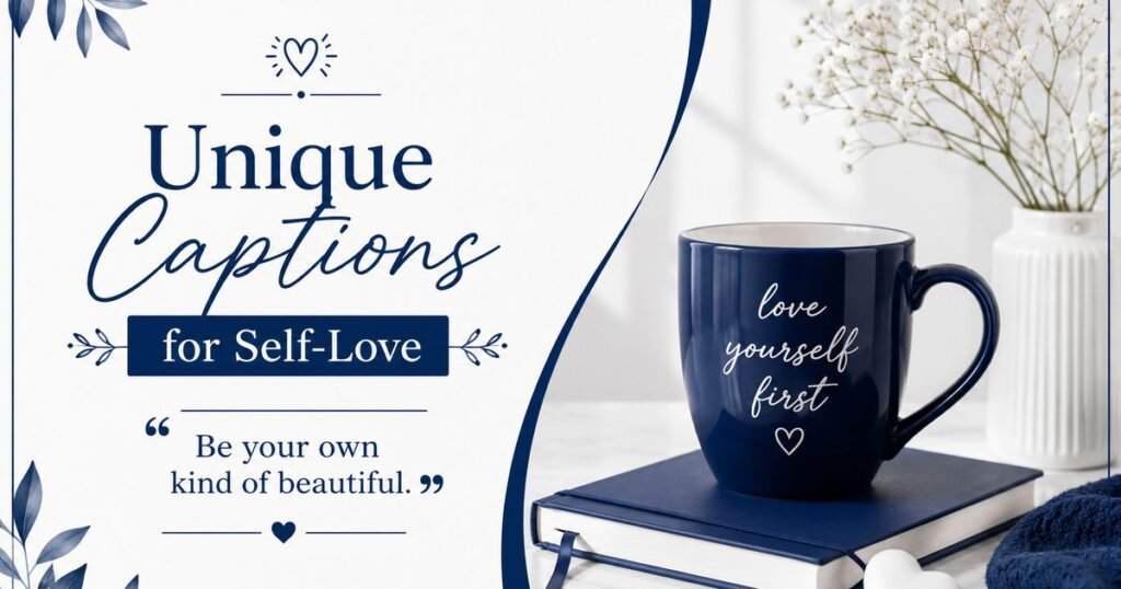 Unique Captions for Self-Love