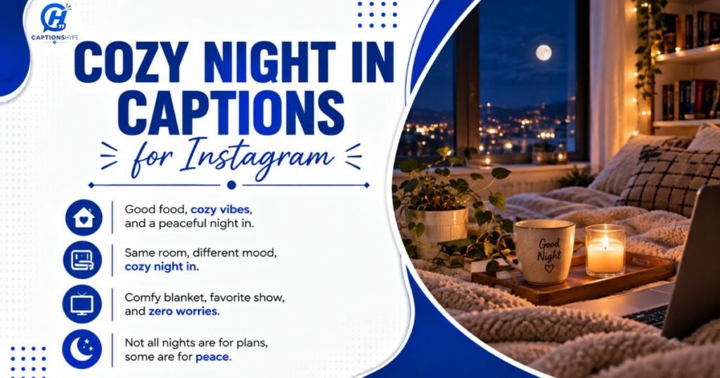 cozy night quotes for instagram