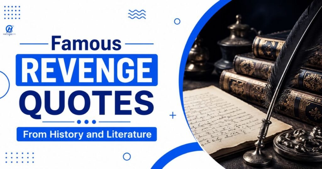 Famous Revenge Quotes From History and Literature