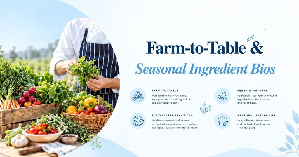 seasonal ingredients captions for instagram
