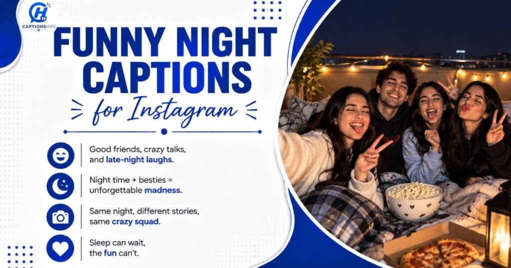 fun night quotes for instagram with friends