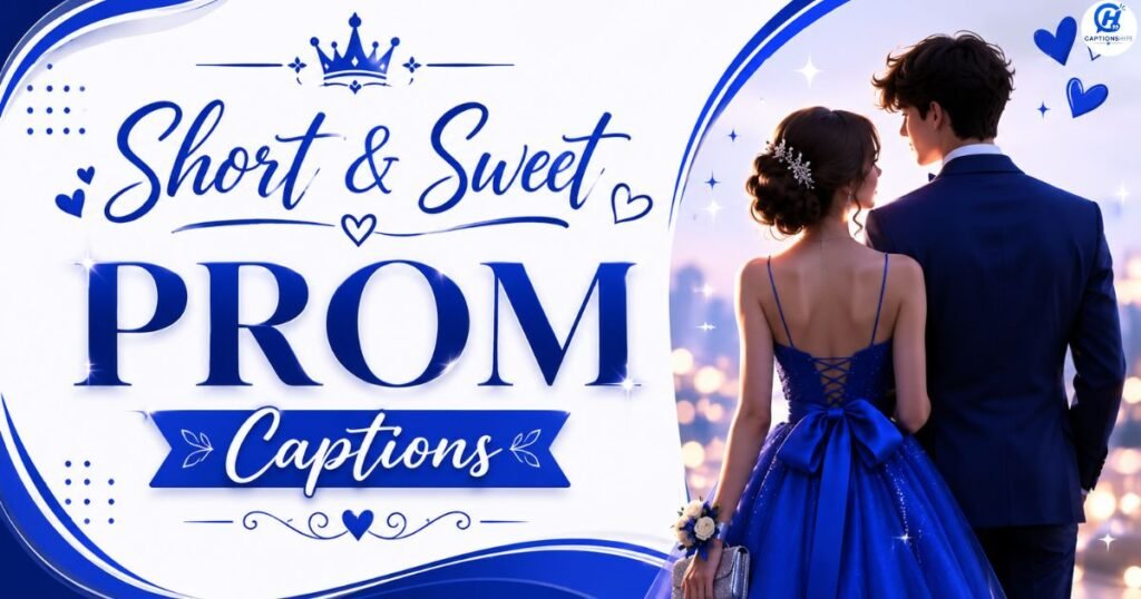 Short & Sweet Prom Captions