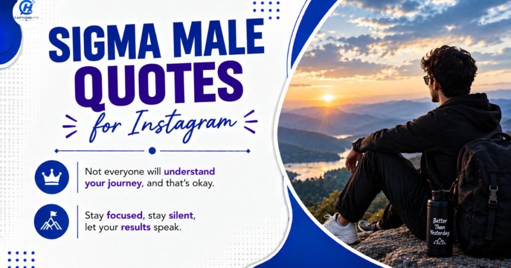 Sigma Male Quotes for Instagram