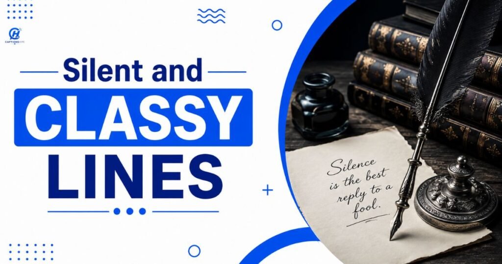 Silent and Classy Lines