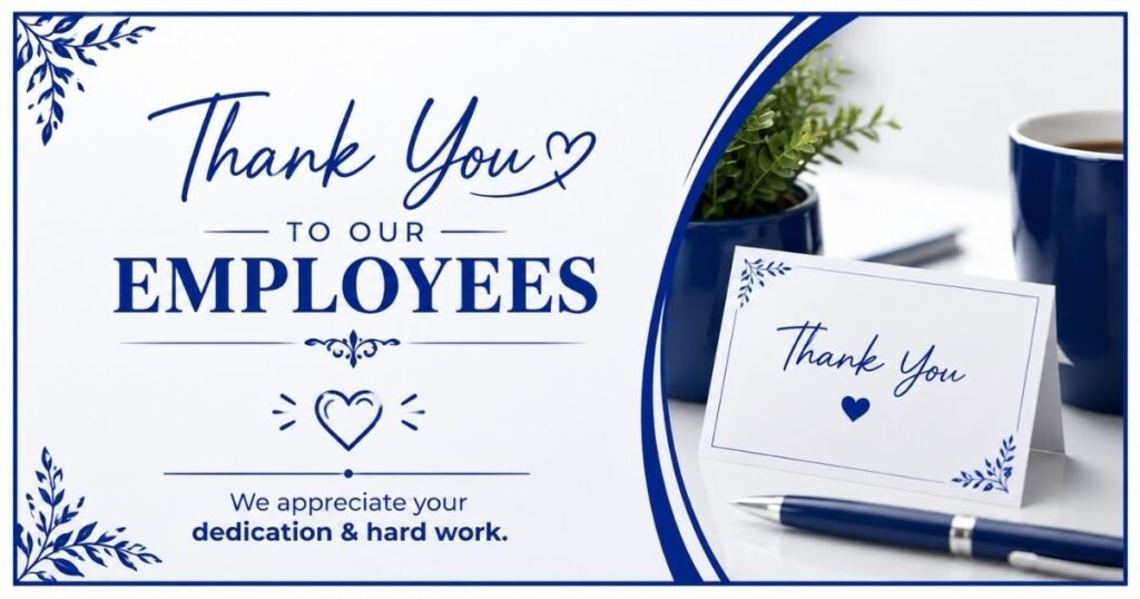 Thank You Messages for Employees